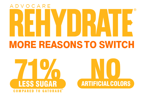 Advocare Rehydrate Comparison Chart